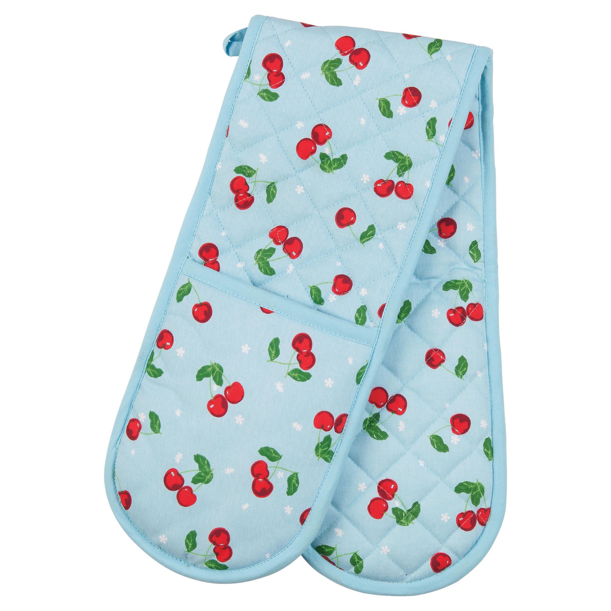 Tesco Cherry Double Oven Glove