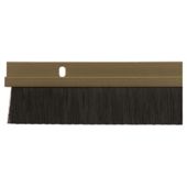 Metal Bottom Door Brush Seal Gold