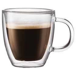 Bodum Bistro Set of 2 0.3L Double Walled Mugs
