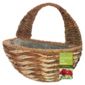 16" Spiral Banana Leaf Wall Basket