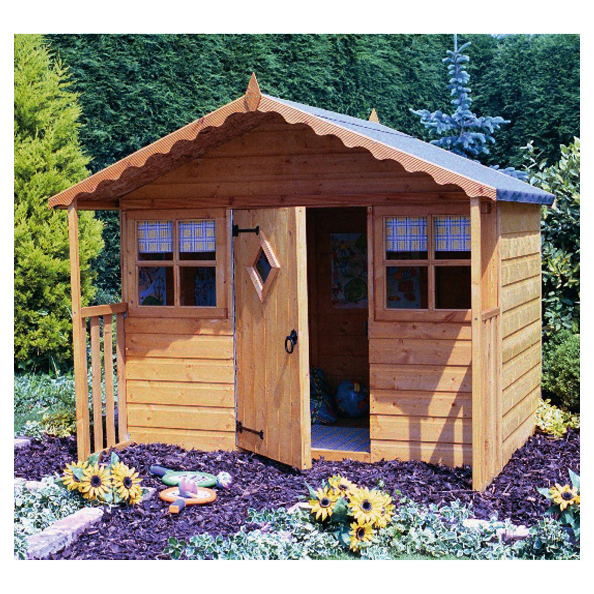 Tesco wooden clearance playhouse