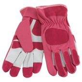 Ladies  Leather & Elastic Garden Glove