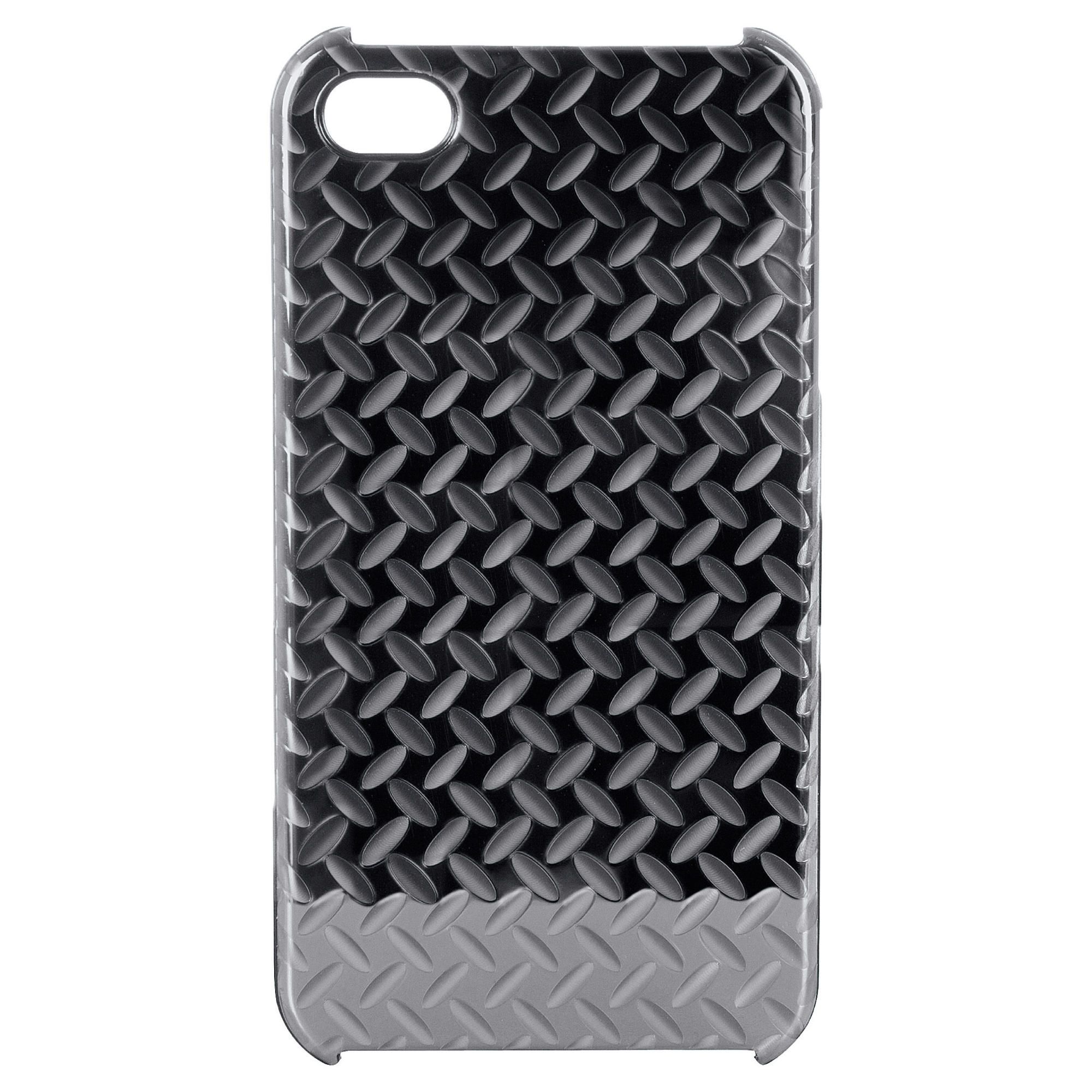 Qdos Hard Shell for iPhone 4 Steel Treadplate