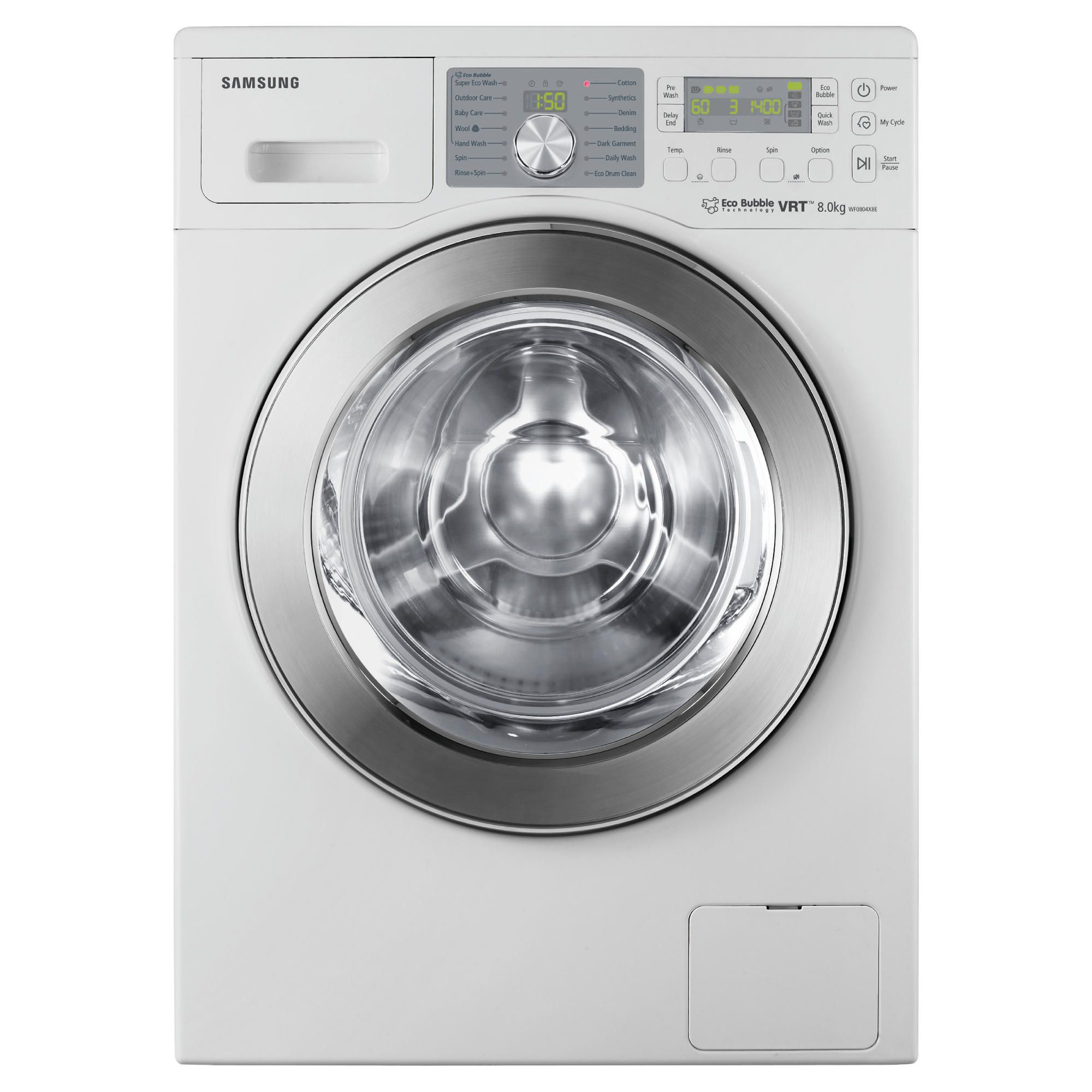 Samsung WF0804X8E/XEU Eco Bubble 8kg 1400 RPM Washing Machine