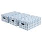 Pois boxes set, 3 piece blue
