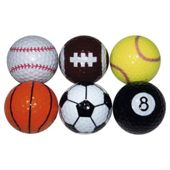 Novelty Sports Golf Balls