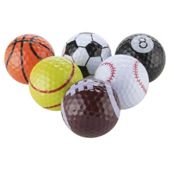 Novelty Sports Golf Balls
