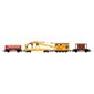 R6365 Railroad Breakdown Train - 20 Ton Brake Van, Crane, Lwb Open 00 Gauge Wagon Rolling Stock