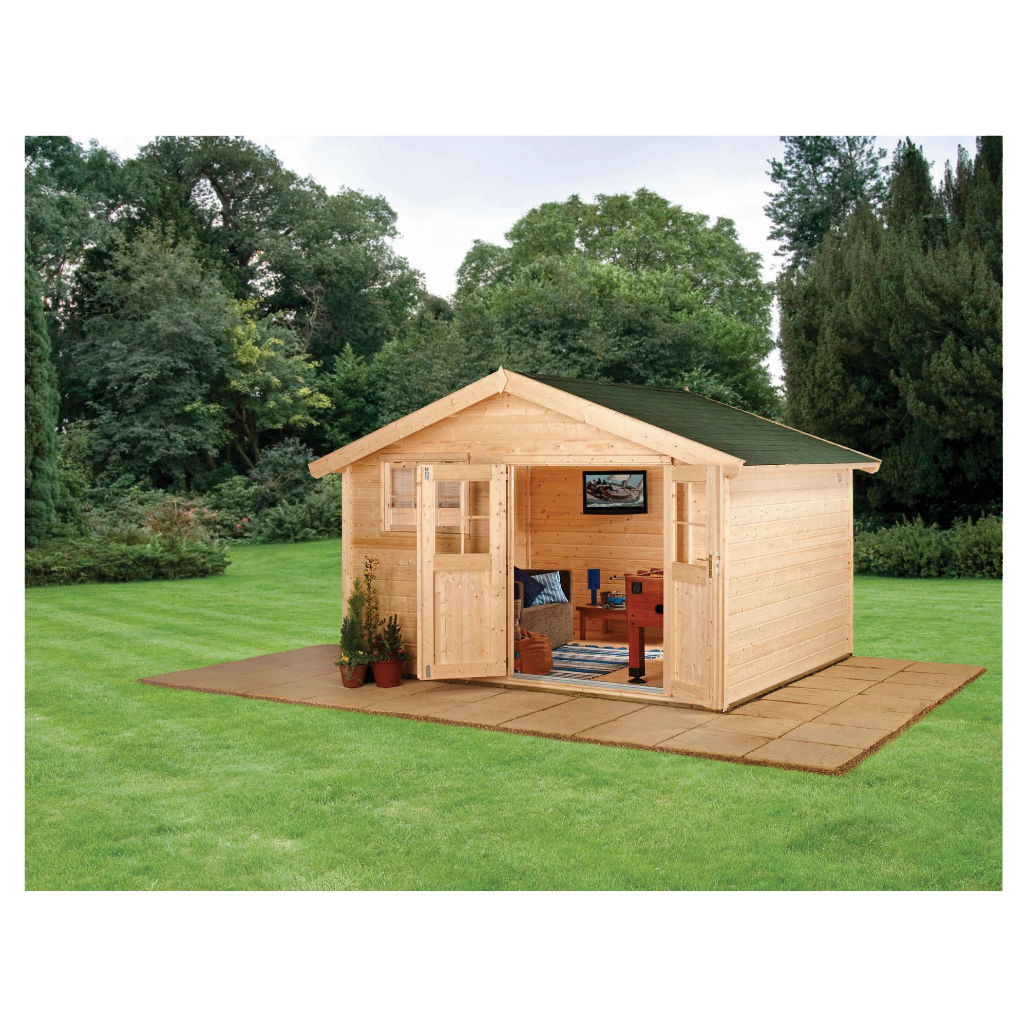 Finnlife SOMA 212 Log Cabin at Tesco Direct