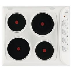 Indesit PIM 604 WH Solid Plate Hob