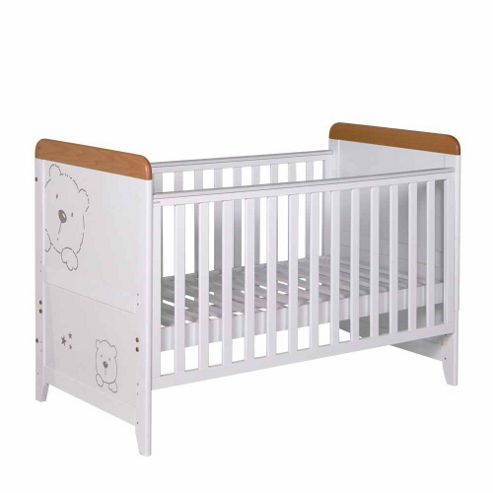 Image of Tutti Bambini 3 Bears Cot Bed, White
