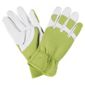 Mens Leather and Elastic Garden Glove