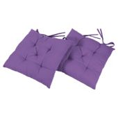 Tesco Lilac Seat Pads 2pk
