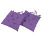 Tesco Lilac Seat Pads 2pk