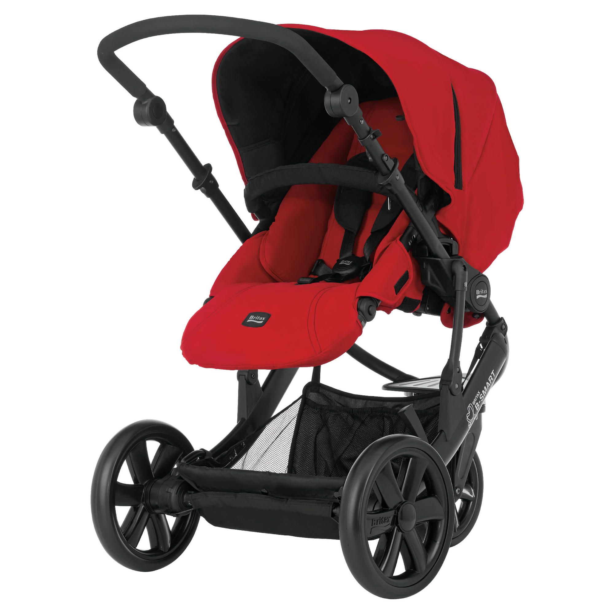 Britax B-Smart 3 Wheeler Pushchair Chilli Pepper at Tescos Direct