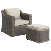 Albany Chair & Foot Stool
