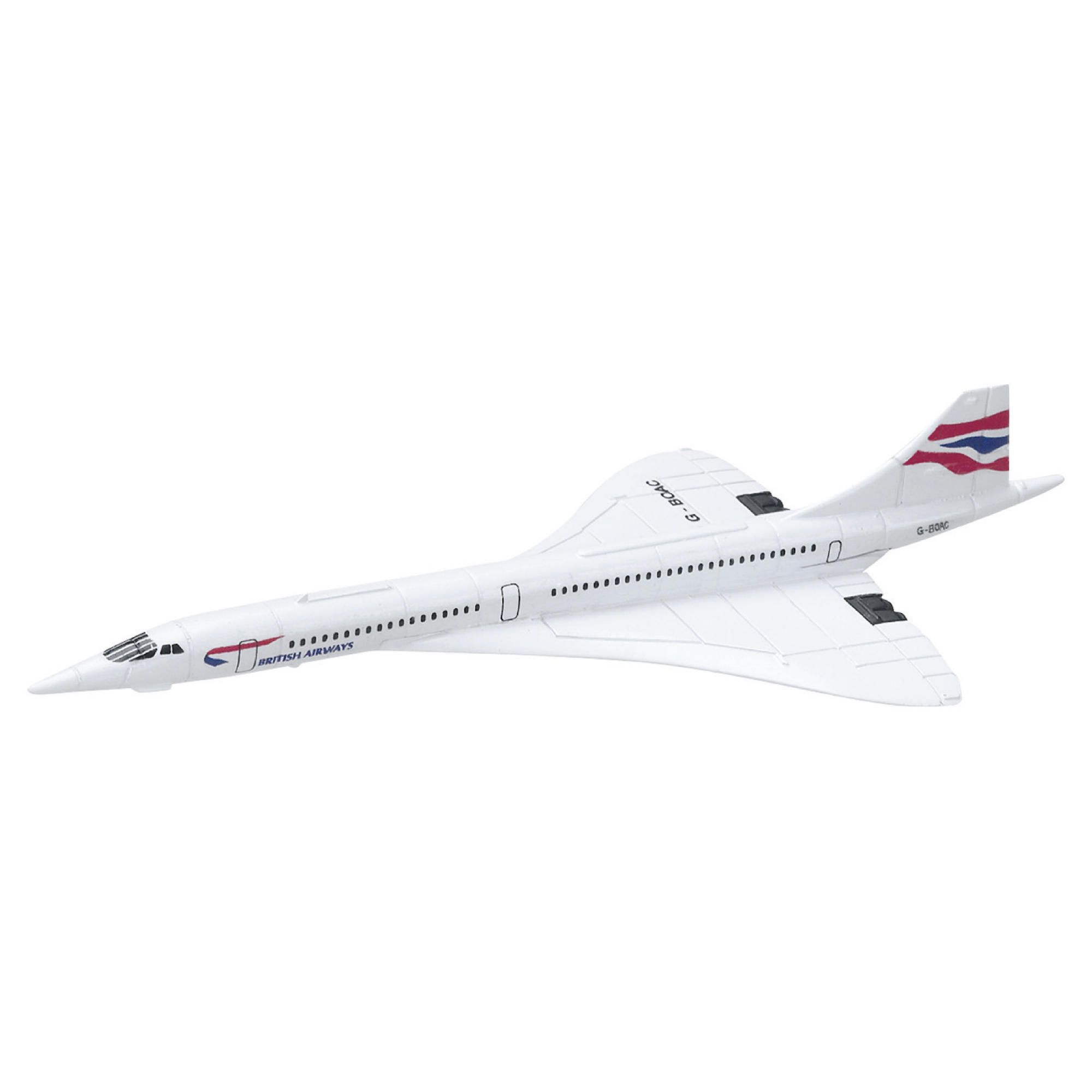 Corgi Toys Cs90597 Concorde Fit The Box Die Cast Aircraft 