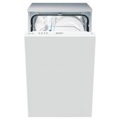 Indesit DIS04 Integrated Slimline Dishwasher, A Energy Rating. White
