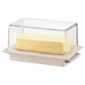 Bodum Bistro Butter Dish with Dome, White.