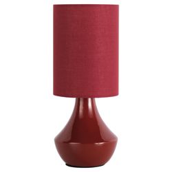 Tesco Lighting Susannah Table Lamp Claret
