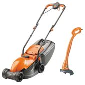 Flymo Lawnmower & Mini grass trimmer set