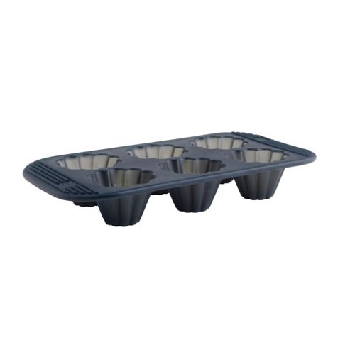 Image of Mastrad 6 Cup Mini Brioche Silicone Cake Tin