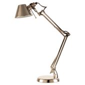 Tesco Round Shade Desk Lamp Chrome
