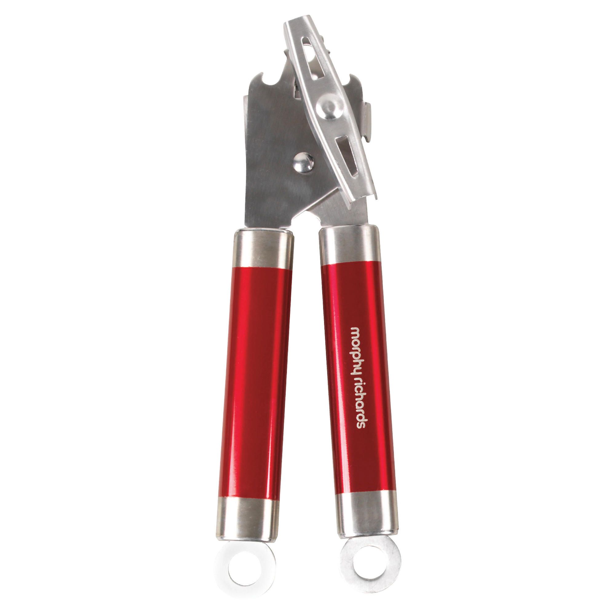 Morphy Richards Can Opener Red