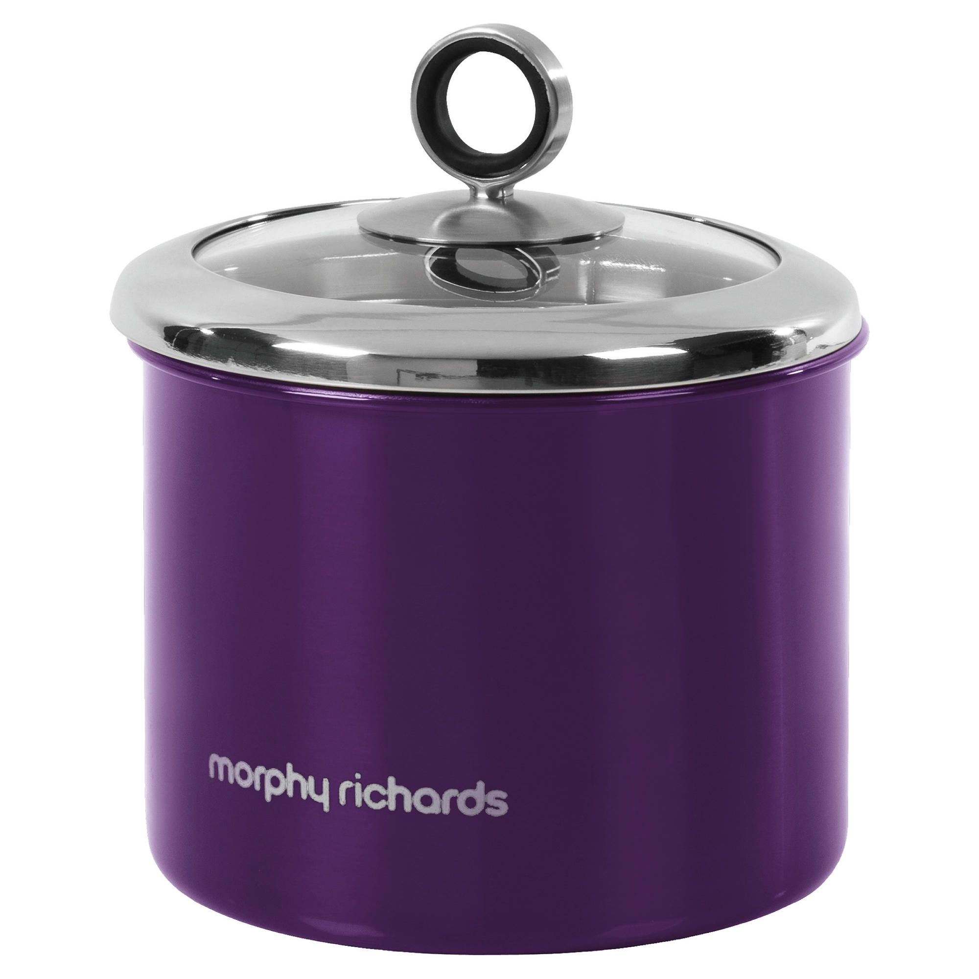 Morphy Richards Storage Canister 13.5x14cm, Purple