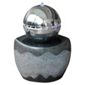 Bermuda Stockholm Water Feature with Stainless Steel Sphere