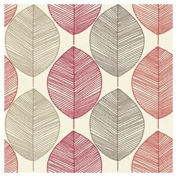 Arthouse Retro Leaf Red