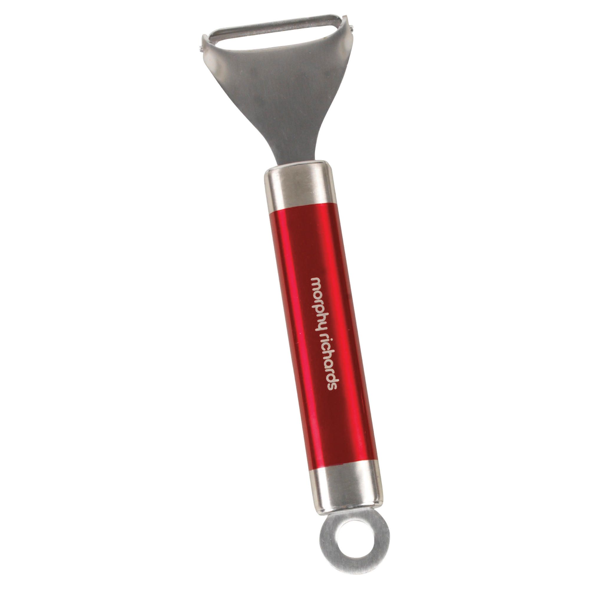 Morphy Richards Y Peeler Red