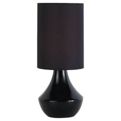 Tesco Lighting Susannah Table Lamp Black