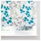 Bold Leaf Roller Blind 60x160cm Teal