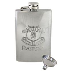 Everton Hip Flask Chrome