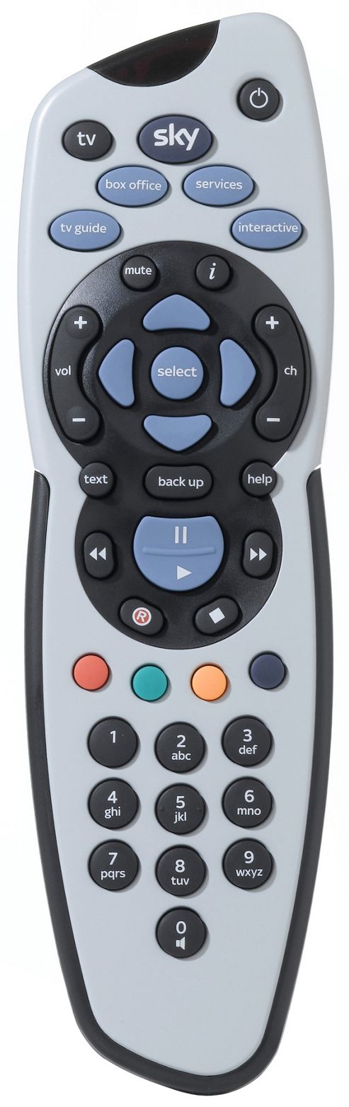 Image of Sky Plus Remote Control With Batteries & Manual - Sky111