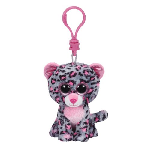 Image of Ty Beanie Boo Boos 3" Key Clip - Tasha The Leopard