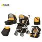 Hauck Condor Trioset Travel System, Black
