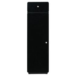 Stockholm Black Gloss Unit Cabinet with single drawer & door