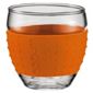 Bodum Pavina Set of 2 0.35L Glasses, Orange.