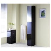 Stockholm Black Gloss Tall Boy
