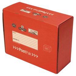 Post Office Posting Box, Large, 6 Pack