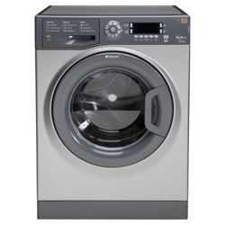 Hotpoint Ultima WMUD 942 G Washing Machine, 9kg Wash Load, 1400 RPM Spin, A++ Energy Rating. Graphite