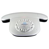 Magicbox Capricorn Single Silver Designer DECT Telephone