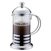 Tesco 3 cup banded stainless steel caffetiere