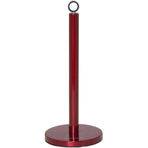 Image of Morphy Richards Assembled Kitchen Role Towel Pole, Red