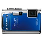 Olympus TG-610 tough camera blue 14MP 5x wide zoom 3.0 LCD 720P HD movie WTPRF