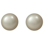 Sterling Silver 4mm  Pearl Stud Earrings