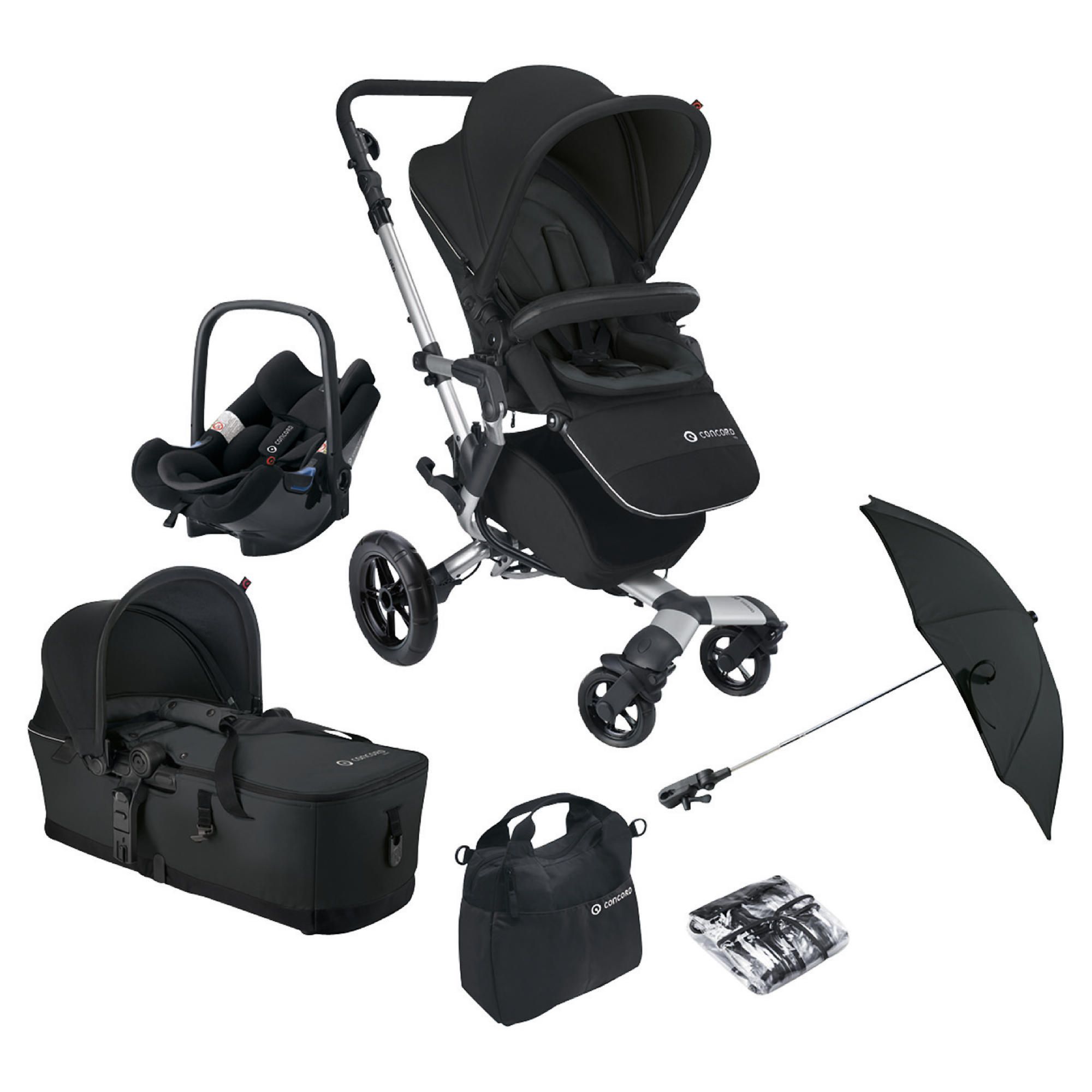 Concord Travel System Neo Mobility Set, Dark Knight at Tesco Direct