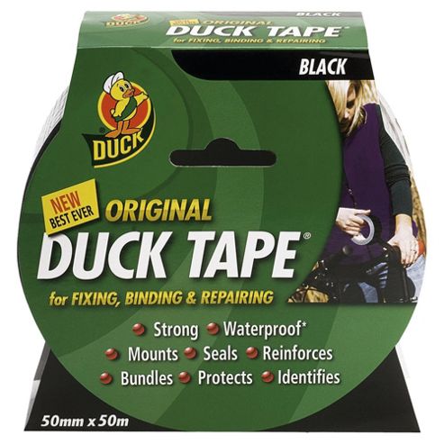 Image of Duck Tape Original 50mm X 50m, Black